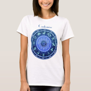 T-shirt Panneau solaire Zodiac Calendrier Astrologie Thund