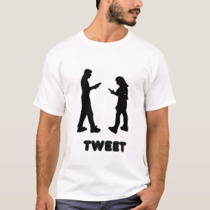 T-shirt panneau TWEET