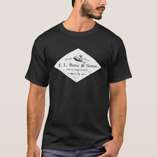 T-shirt Panneau vintage Humour Wenis étirement (Devant)