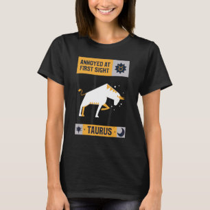 T-shirt Panneau zodiaque Taurus Élément terrestre Avril Ma