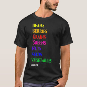 T-shirt Panneaux de régime WFPB