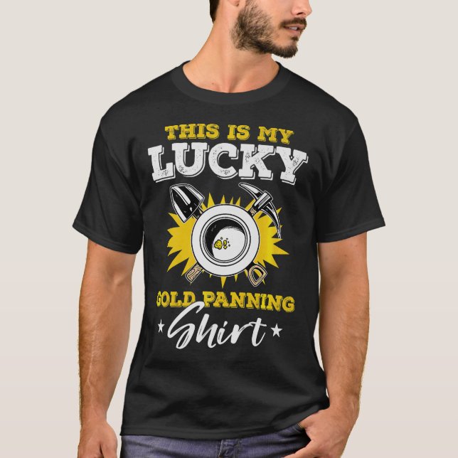 T-shirt Panneur d'or S2 Gold Panning (228) (Devant)