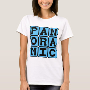 T-shirt Panoramique, Style photographique