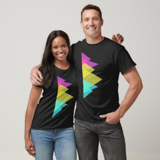 T-shirt Panoramique triangles