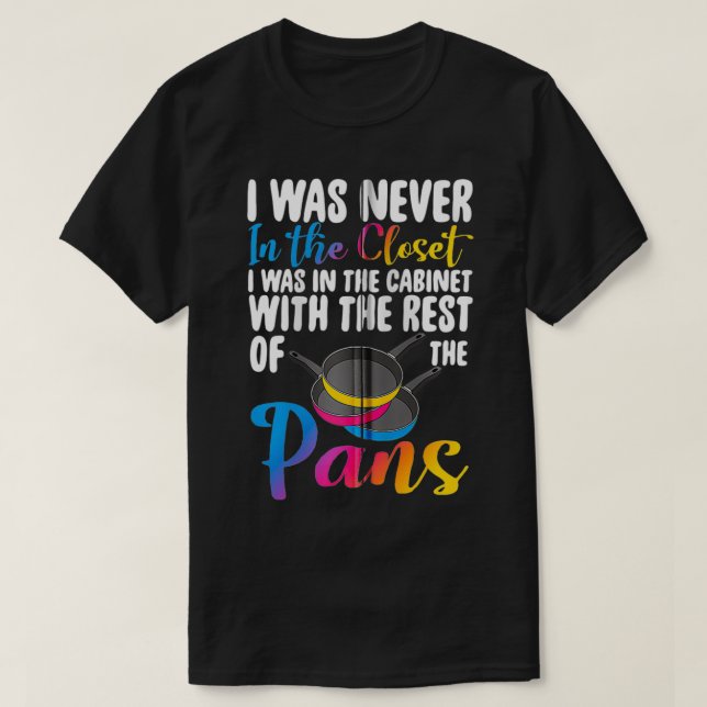 T-shirt Panseual LGBTQ Funky Pan Pride Zip (Design devant)