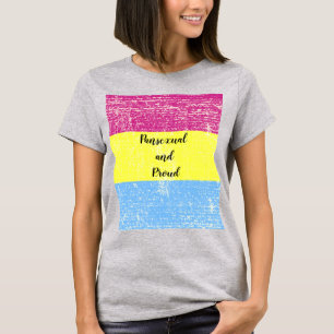 T-shirt Pansexuel et fier