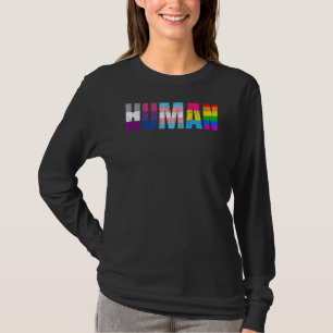 T-shirt Pansexuel humain transgenre Queer Lgbtq+ Aimer Equ