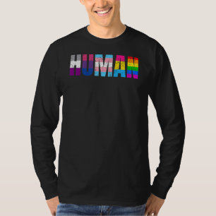 T-shirt Pansexuel humain transgenre Queer Lgbtq+ Aimer Equ
