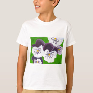 T-shirt Pansies