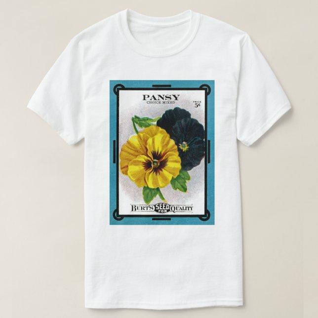 T-shirt Pansy (Design devant)