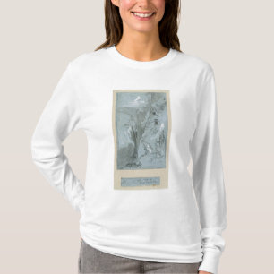 T-shirt Pantalica, des 'vues de la Sicile (craie et