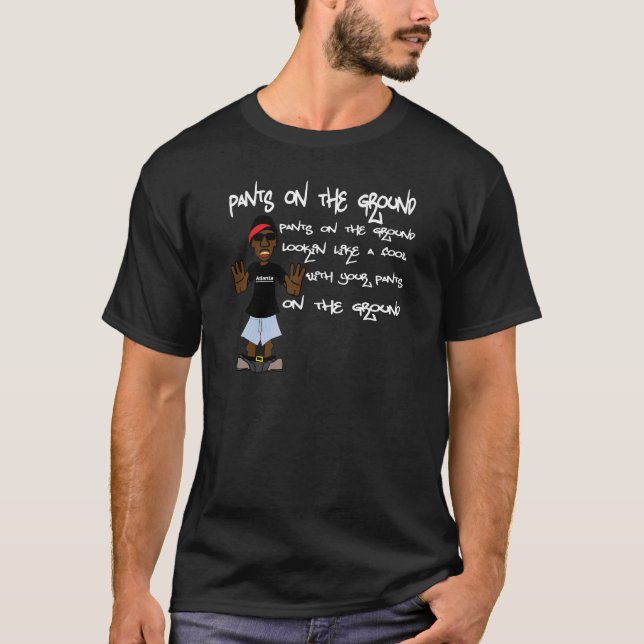 T-shirt Pantalon au sol (Devant)