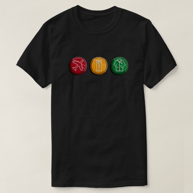T-shirt Pantalon de décollage, veste Classic (Design devant)