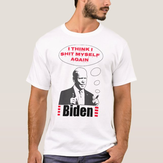 T-shirt Pantalon de la pauvreté Biden (Devant)