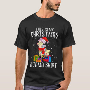 T-shirt Pantalon de Noël Koala Llama Amateur de Koala Ll