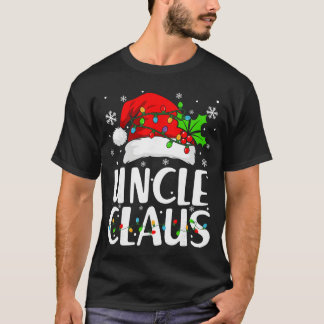 T-shirt Pantalon de pyjama Uncle Claus Christmas Lights fa