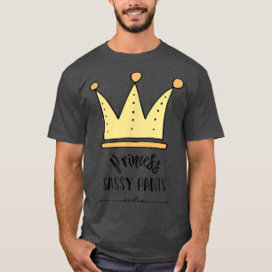 T-shirt Pantalon Sassy de la princesse mignonne Enfants T 