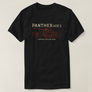 T-shirt Panther Ausf. G - WW2 Tank 