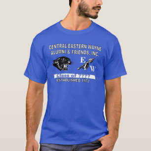 T-shirt Panther et tendance EW Deep Royal Blue