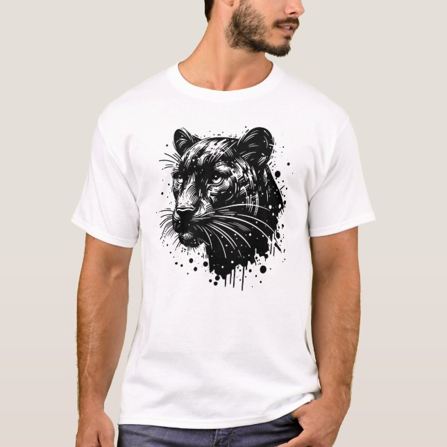 T-shirt Panthère (Devant)