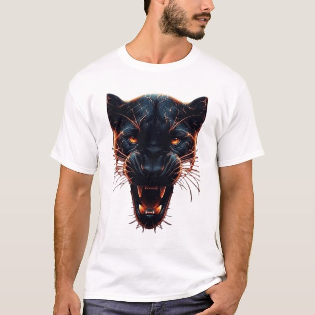 T-shirt panthère (Devant)