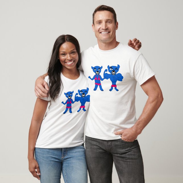 T-shirt panthère couple original (Unisexe)