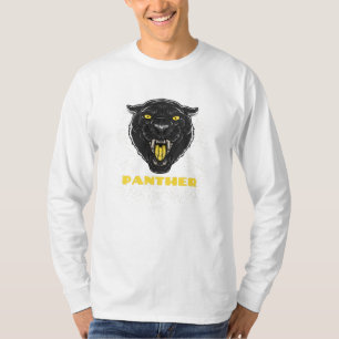 T-shirt Panthère d'horreur noire