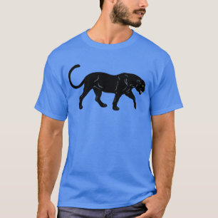 T-shirt panthère noir