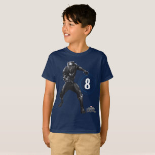 T-shirt Panthère noire   Anniversaire de la tribu wakandan