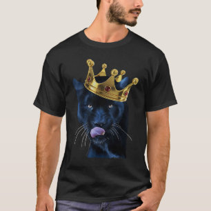 T-shirt Panthère noire majestueuse Jaguar