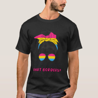 T-shirt Panual No Borders Love Panual Flag
