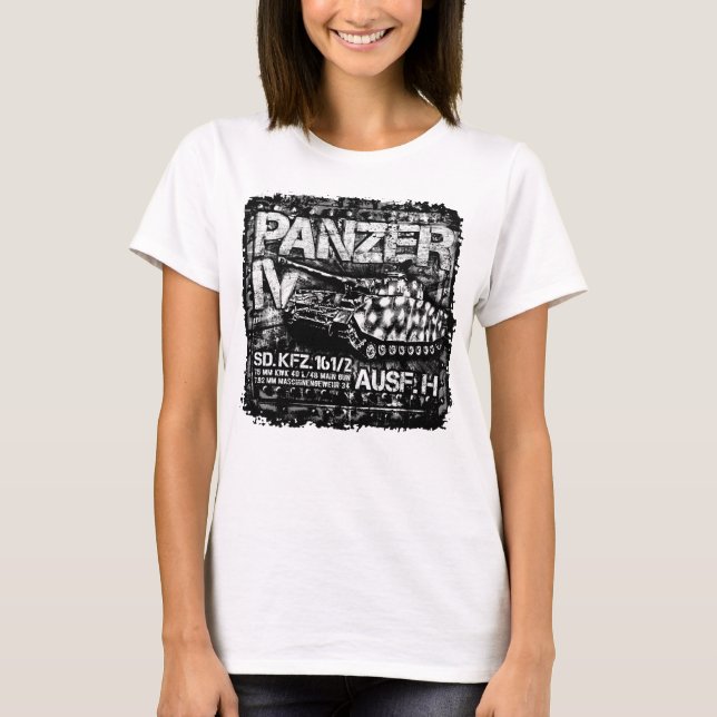 T-shirt Panzer IV (Devant)