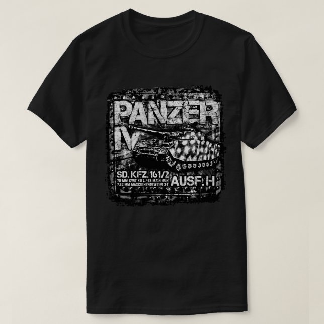 T-shirt Panzer IV (Design devant)