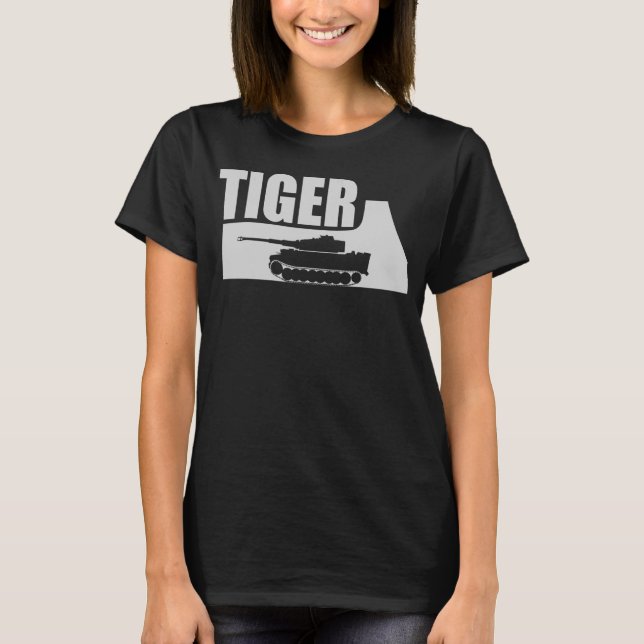 T-shirt Panzer VI Tiger 1 Allemand 2ÈME GUERRE MONDIALE 2 (Devant)