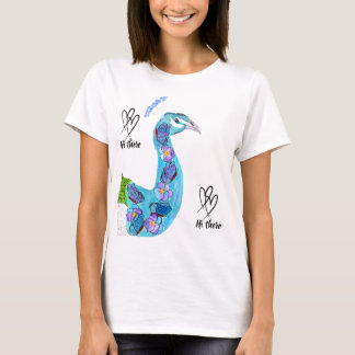 T-shirt Paon Bonjour