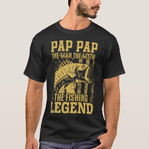 T-shirt PAP PAP L'homme Le mythe La légende de la pêche