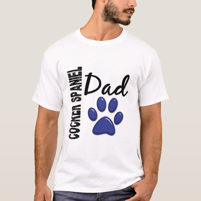 T-shirt Papa 2 de cocker (Devant)