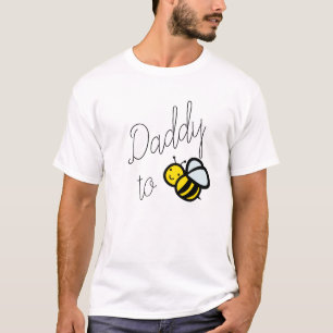 T-shirt Papa à Bee Papa Baby shower