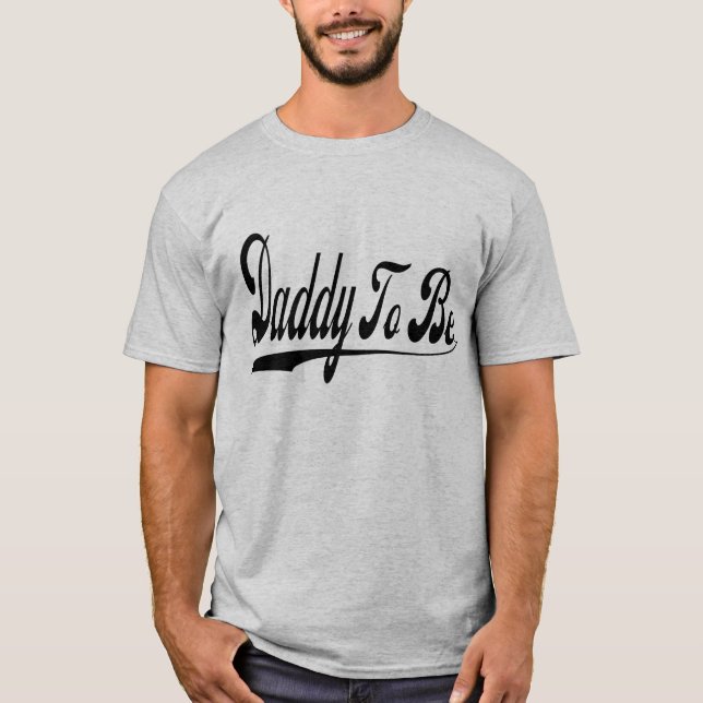T-shirt Papa à être (Devant)