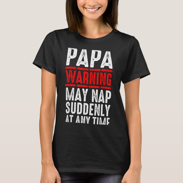 T-shirt Papa Art For Grandpa From Grandkids Father's Day P (Devant)