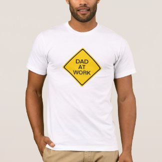 T-shirt Papa au travail