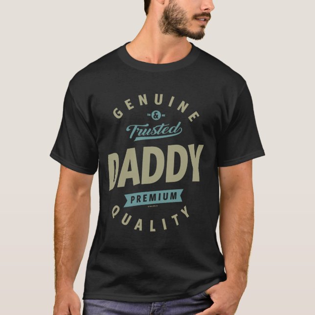 T-shirt Papa authentique (Devant)