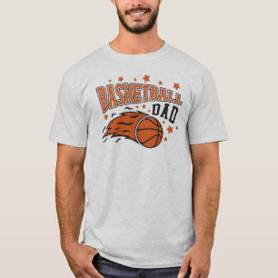 T-shirt Papa basket-ball