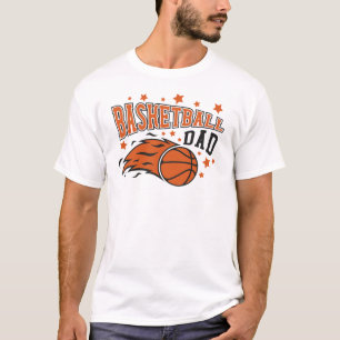 T-shirt Papa basket-ball