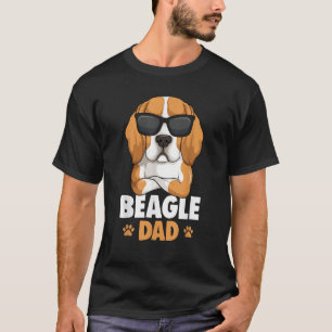 T-shirt Papa Beagle Chien Père Hommes