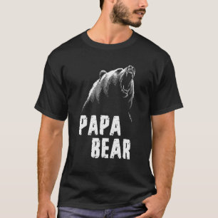 T-shirt Papa Bear Meilleur papa Fête des pères Père Pop