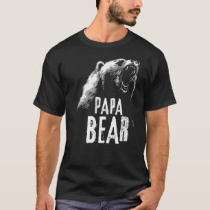 T-shirt Papa Bear Meilleur papa Fête des pères Père Pop
