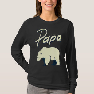 T-shirt Papa Bear Papa père père papa grand-père hommes