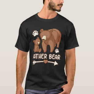 T-shirt Papa Bear Pour La Fête des pères, Papa Bear Pour P