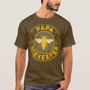 T-shirt Papa Beekeeper Bee Whisperer Pères en détresse Da